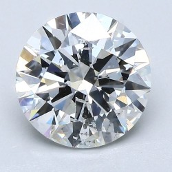 Diament szlif okrągły, 2ct, SI2, G, GIA 6531123093