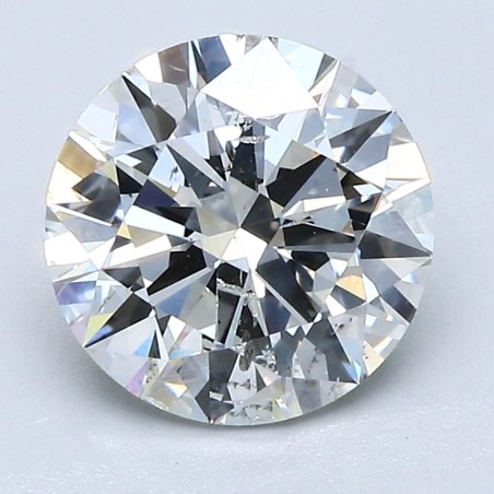Diament szlif okrągły, 2ct, SI2, G, GIA 6531123093