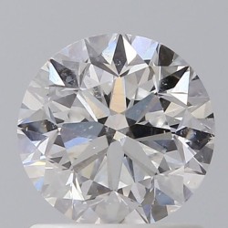 Diament szlif okrągły, 1ct, SI2, E, GIA 7526883086