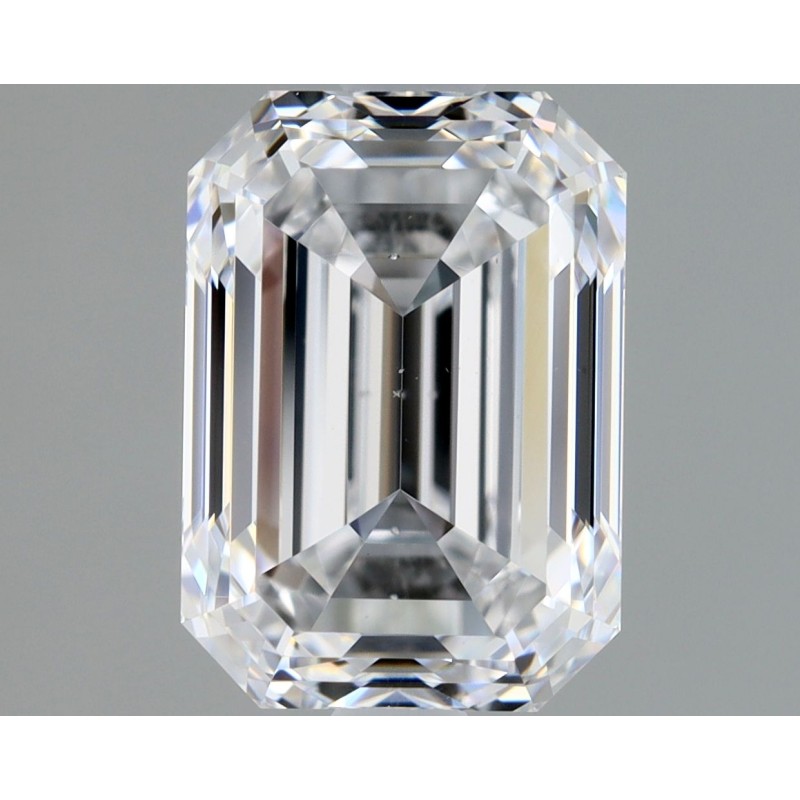 Diament szlif szmaragdowy, 1.7ct, VS2, D, GIA 2486091037