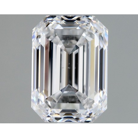 Diament szlif szmaragdowy, 1.7ct, VS2, D, GIA 2486091037