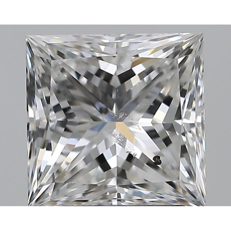 Diament szlif princess, 1.8ct, SI2, F, GIA 6521325420 Diament szlif princess, 1.8ct, SI2, F, GIA 6521325420