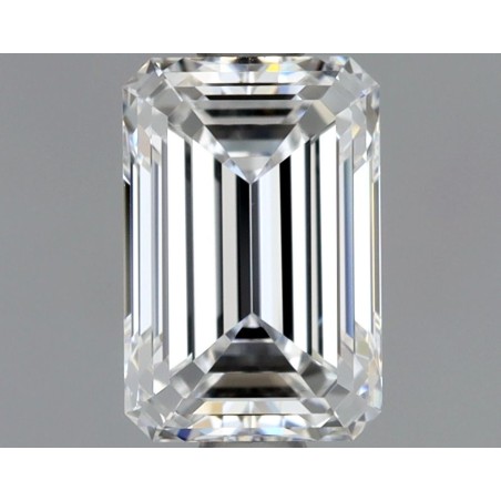 Diament szlif szmaragdowy, 1.01ct, VVS2, D, GIA 6532709924