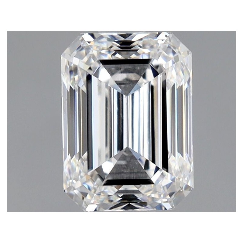 Diament szlif szmaragdowy, 1ct, VS2, D, GIA 7532531212 Diament szlif szmaragdowy, 1ct, VS2, D, GIA 7532531212