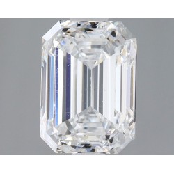 Diament szlif szmaragdowy, 1ct, VS2, E, GIA 7538595408