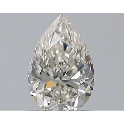 Diament szlif gruszkowy, 0.5ct, VVS2, I, GIA 7471385690