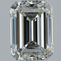 Diament szlif szmaragdowy, 1.8ct, VS1, H, GIA 1529683739