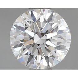 Diament szlif okrągły, 0.7ct, SI1, D, GIA 6445119584