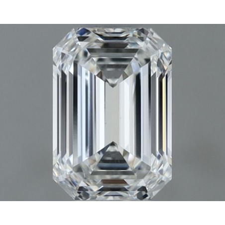 Diament szlif szmaragdowy, 0.5ct, VS2, G, GIA 1538810556