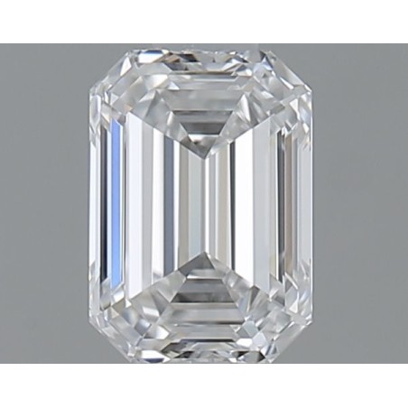 Diament szlif szmaragdowy, 0.5ct, VVS2, D, GIA 6531836261