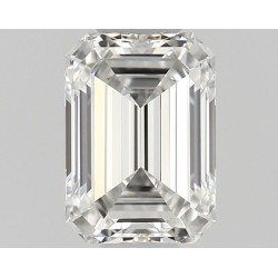 Diament szlif szmaragdowy, 0.51ct, VVS2, F, GIA 7522089598