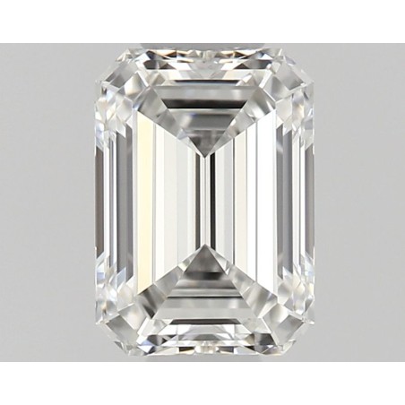 Diament szlif szmaragdowy, 0.51ct, VVS2, F, GIA 7522089598