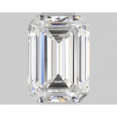 Diament szlif szmaragdowy, 0.5ct, VVS1, D, GIA 3515748808