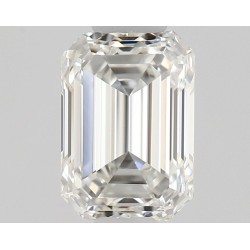Diament szlif szmaragdowy, 0.5ct, VVS1, H, GIA 7531019298