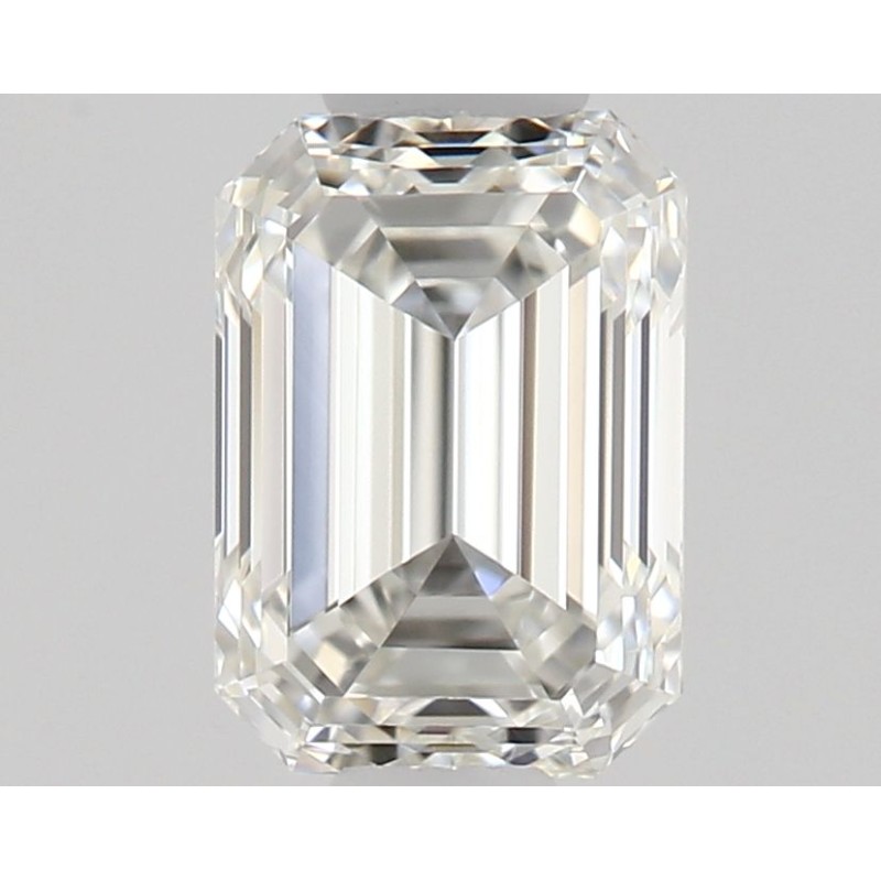 Diament szlif szmaragdowy, 0.5ct, VVS1, H, GIA 7531019298