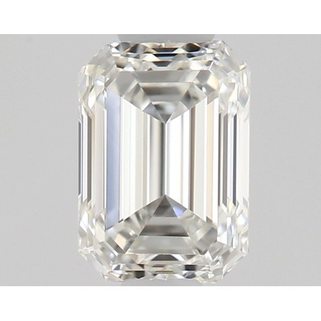 Diament szlif szmaragdowy, 0.5ct, VVS1, H, GIA 7531019298