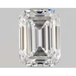 Diament szlif szmaragdowy, 0.5ct, VVS1, D, GIA 6535692772