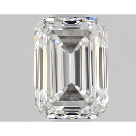 Diament szlif szmaragdowy, 0.5ct, VVS1, D, GIA 6535692772