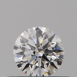 Diament szlif okrągły, 0.3ct, SI1, D, GIA 6532615458