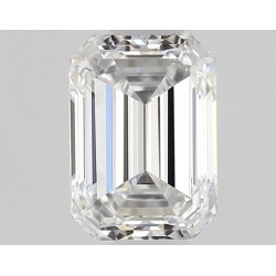 Diament szlif szmaragdowy, 0.5ct, VVS2, D, GIA 2534496043
