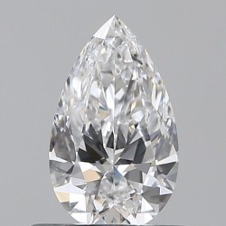 Diament szlif gruszkowy, 0.5ct, VVS2, D, GIA 6535836073