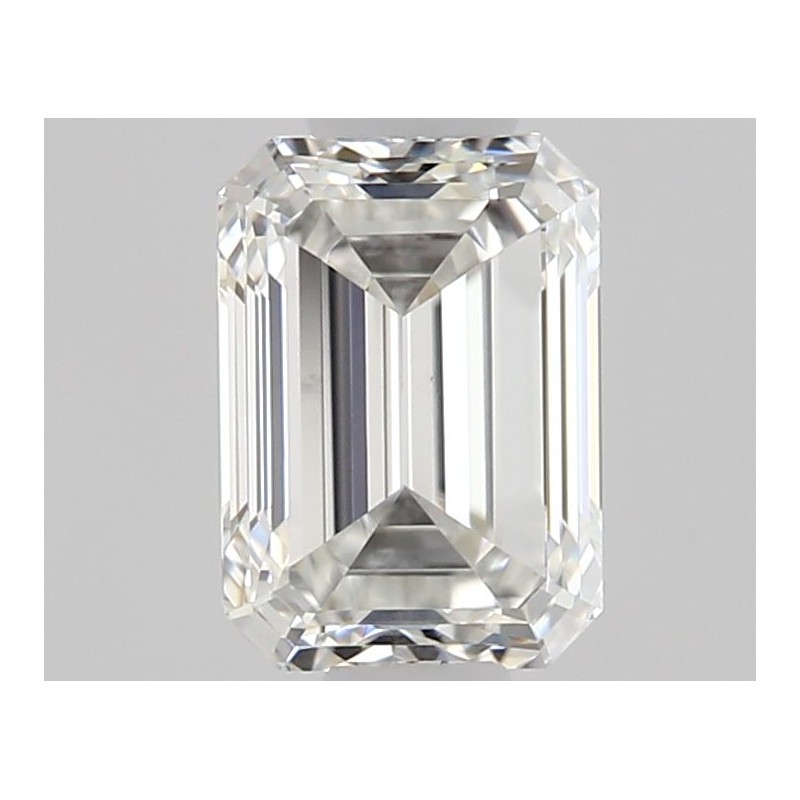Diament szlif szmaragdowy, 0.5ct, VVS2, G, GIA 5533571257