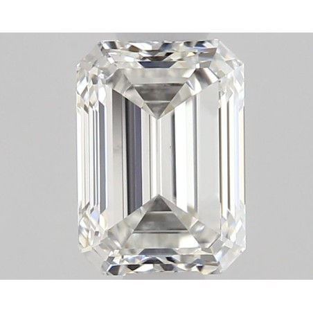 Diament szlif szmaragdowy, 0.5ct, VVS2, G, GIA 5533571257