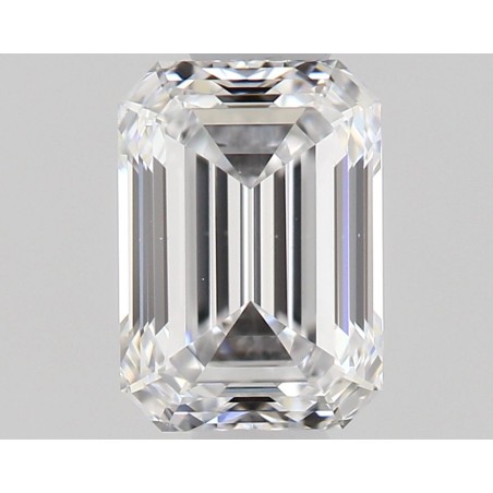 Diament szlif szmaragdowy, 0.5ct, VS1, D, GIA 2527577235