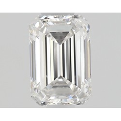 Diament szlif szmaragdowy, 0.55ct, VS1, E, GIA 2536429256
