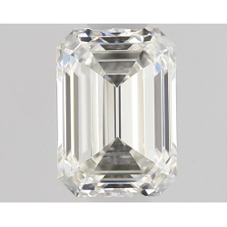 Diament szlif szmaragdowy, 0.5ct, VVS2, H, GIA 1537491419