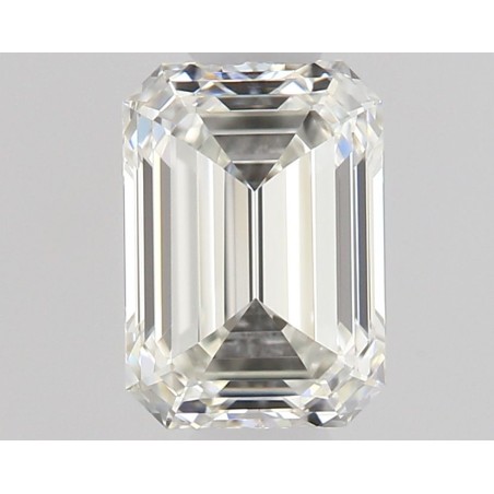 Diament szlif szmaragdowy, 0.5ct, VVS2, H, GIA 1537491419