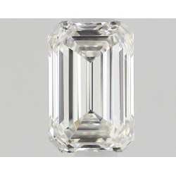 Diament szlif szmaragdowy, 0.5ct, VVS2, H, GIA 6532358896