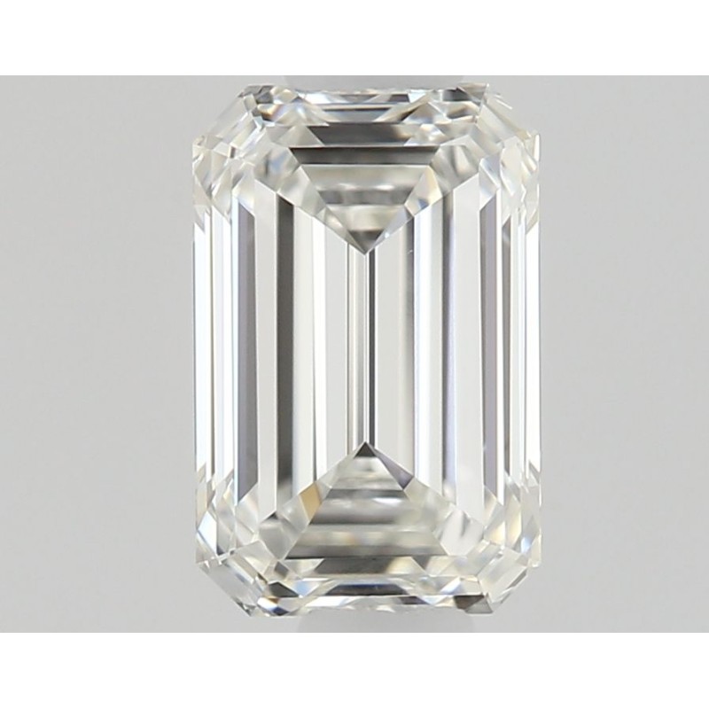 Diament szlif szmaragdowy, 0.5ct, VVS2, H, GIA 6532358896