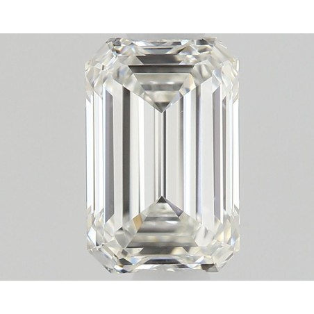 Diament szlif szmaragdowy, 0.5ct, VVS2, H, GIA 6532358896