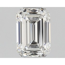 Diament szlif szmaragdowy, 0.52ct, VVS2, F, GIA 2526474318