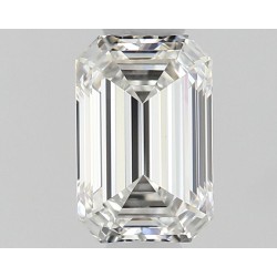 Diament szlif szmaragdowy, 0.5ct, VS1, F, GIA 1523223054