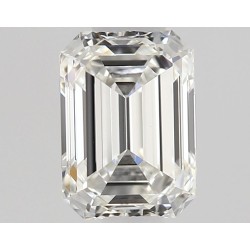 Diament szlif szmaragdowy, 0.52ct, VVS2, H, GIA 6535537304