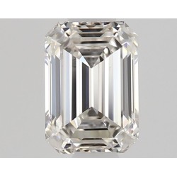 Diament szlif szmaragdowy, 0.51ct, VS1, H, GIA 2536571312