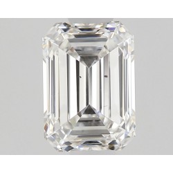 Diament szlif szmaragdowy, 0.59ct, VS2, F, GIA 7532491233