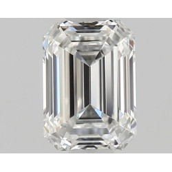 Diament szlif szmaragdowy, 0.51ct, VS2, F, GIA 1533600855