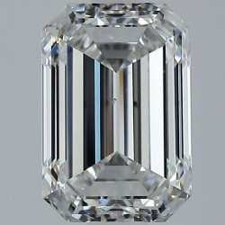 Diament szlif szmaragdowy, 1.7ct, VS2, F, GIA 7513080903