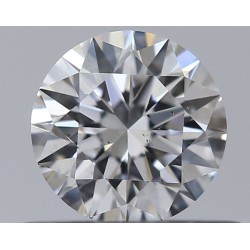 Diament szlif okrągły, 0.4ct, SI1, E, GIA 1523773002
