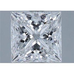 Diament szlif princess, 1.61ct, VS2, F, GIA 7211802210