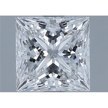 Diament szlif princess, 1.61ct, VS2, F, GIA 7211802210