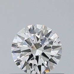 Diament szlif okrągły, 0.5ct, VS2, F, GIA 3535862752