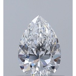 Diament szlif gruszkowy, 0.5ct, VS2, D, GIA 1533471501