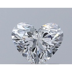 Diament serce, 0.71ct, VVS1, F, GIA 2538806420