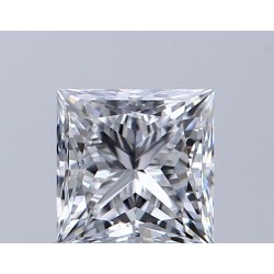 Diament szlif princess, 0.6ct, VVS1, D, GIA 7536765619