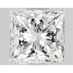 Diament szlif princess, 0.5ct, VVS2, E, GIA 7538018383