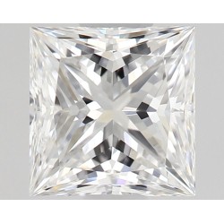 Diament szlif princess, 0.55ct, VS1, E, GIA 7538110350